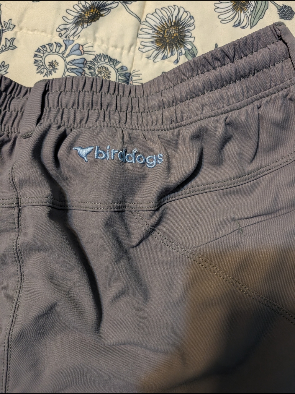 birddogs Mens Gray Athletic Shorts